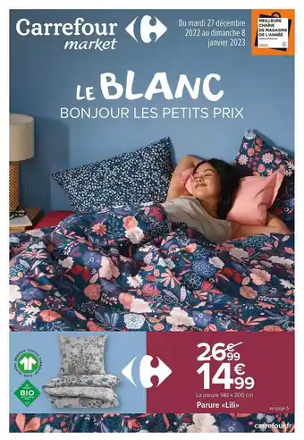 Carrefour Market Parure offre