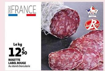 Auchan Rosette label rouge offre