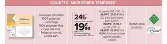 Carrefour Market Couette offre