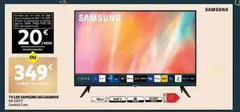 Auchan Tv led samsung ue43au6905 offre