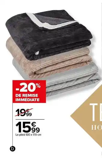 Carrefour Market Plaid offre