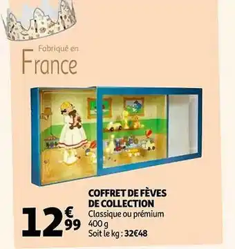 Auchan Coffret de fèves de collection offre