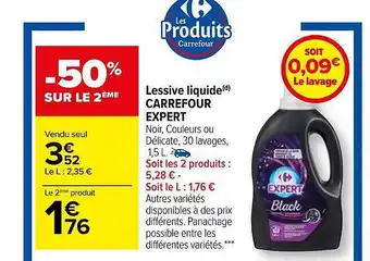 Carrefour Market Lessive liquide carrefour expert offre