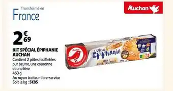 Auchan Kit spécial épiphanie auchan offre