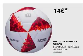 Costco Ballon de football wilson offre