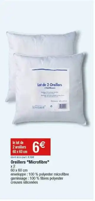Cora x Carrefour Oreillers offre