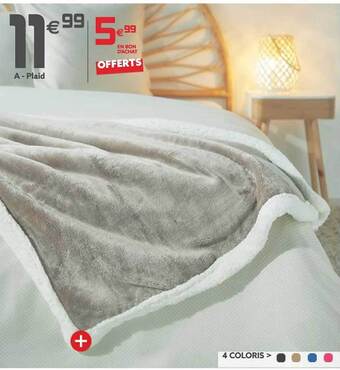 Gifi Plaid offre
