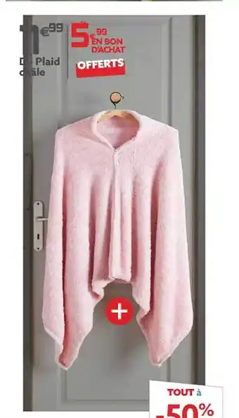 Gifi Plaid châle offre