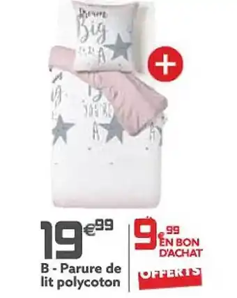 Gifi Parure delit polycoton offre