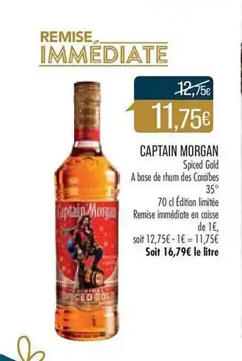Match Captain morgan offre