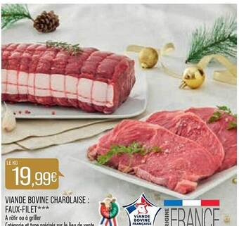 Match Viande bovine charolaise : faux-filet offre