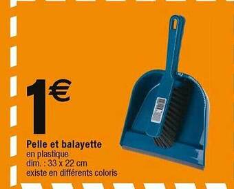 Cora x Carrefour Pelle et balayette offre