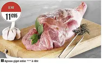 Géant Casino Agneau gigot entier***à rôtir offre