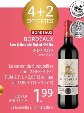 Lidl Les ailes de saint-félix offre