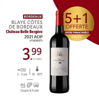 Lidl Château belle bergère offre