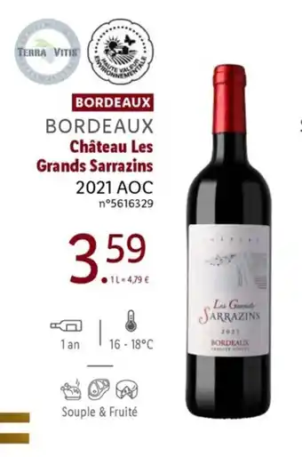 Lidl Château les grands sarrazins offre