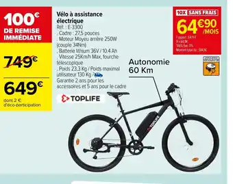 Carrefour Velo a Assistance Electrique offre