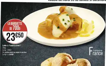 Lotte a l'Americaine