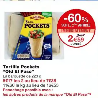 Tortilla Pockets Old El Paso