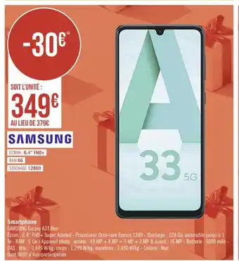 Casino Supermarchés Smartphone offre
