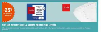 E.Leclerc La gamme protection literie tissaia offre