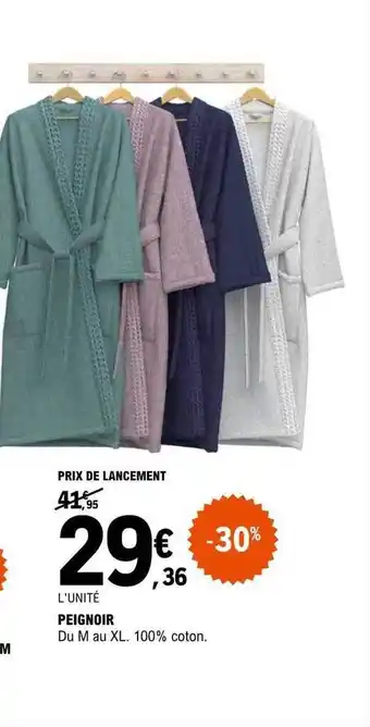 E.Leclerc Peignoir offre