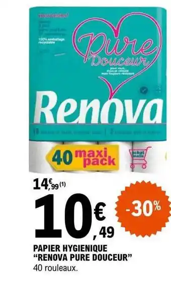 E.Leclerc Papier hygiénique offre