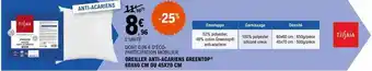 E.Leclerc Oreiller anti-acariens greentop 60 x 60 cm ou 45 x 70 cm tissaia offre