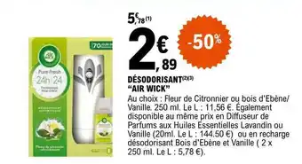 E.Leclerc Désodorisant offre