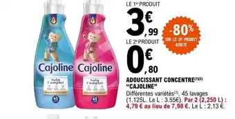 E.Leclerc Adoucissant concentré offre
