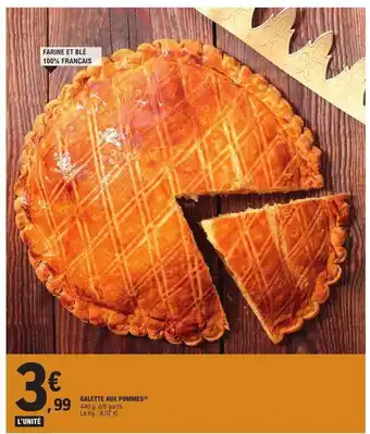 E.Leclerc Galette aux pommes offre