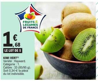 E.Leclerc Kiwi vert offre