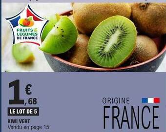 E.Leclerc Kiwi vert offre
