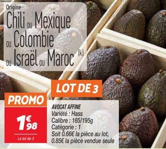 Netto Avocat affine offre
