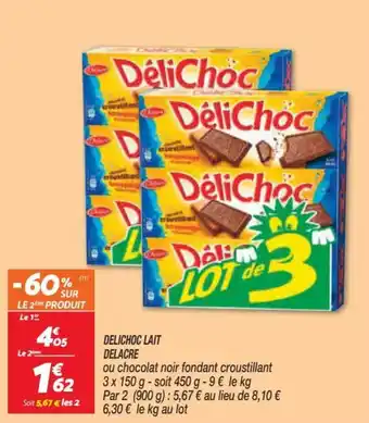Delichoc lait delacre
