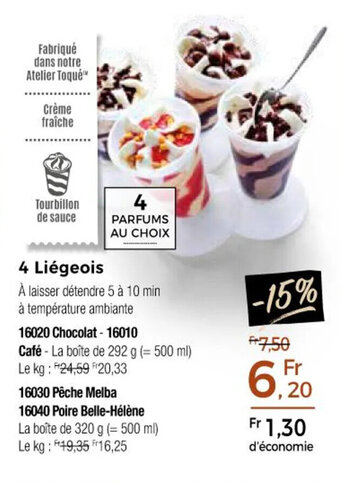 Thiriet 4 liégeois offre