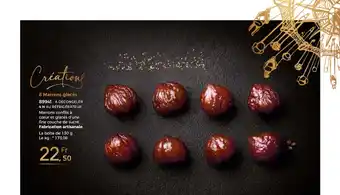 Thiriet 8 marrons glacés offre