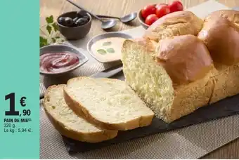 E.Leclerc Pain de mie offre