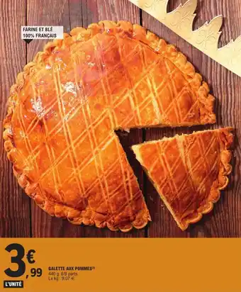 E.Leclerc Galette aux pommes offre