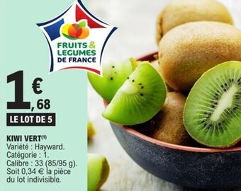 E.Leclerc Kiwi vert offre