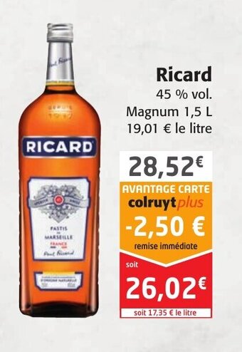Colruyt Ricard offre