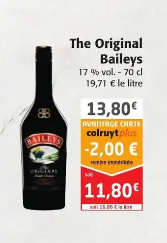 Colruyt The original baileys offre