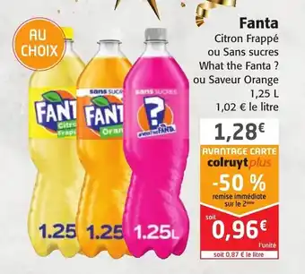 Colruyt Fanta offre