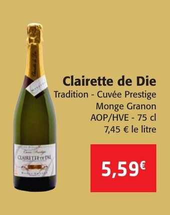 Colruyt Clairette de die offre