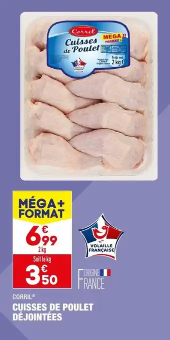 ALDI Cuisses de poulet déjointées offre