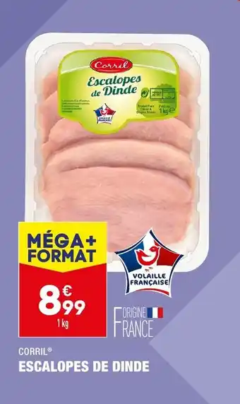 ALDI Escalopes de dinde offre