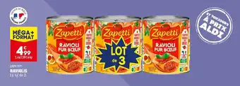 ALDI Raviolis offre