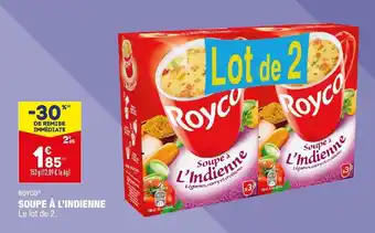 ALDI Soupe à l'indienne offre