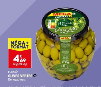 ALDI Olives vertes offre
