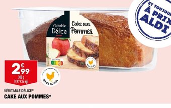 ALDI Cake Aux Pommes offre